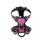 Ergonomic Purple No-Pull Padded Dog Harness
