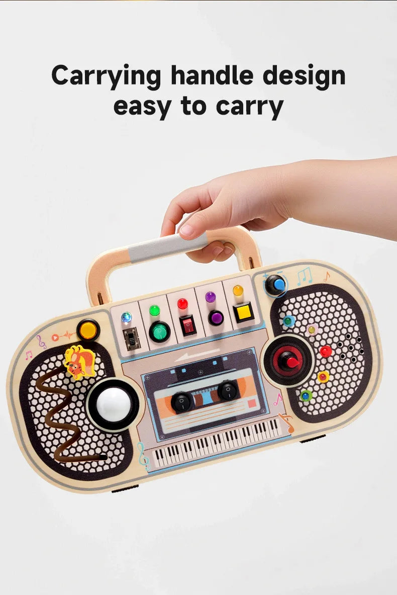 Wooden Busy Board