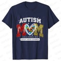 Autism Awareness Neurodiversity T-shirts for Women Autism Mom Like Normal Mom Except Much Stronger Tshirts Autism Mama Gift