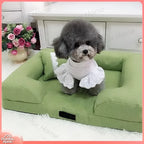 Removable Pet Sofa Bed for Dogs and Cats Waterproof Orthopedic Dog Bed