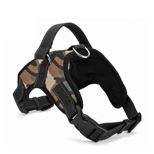 Tactical Camouflage No-Pull Dog Harness