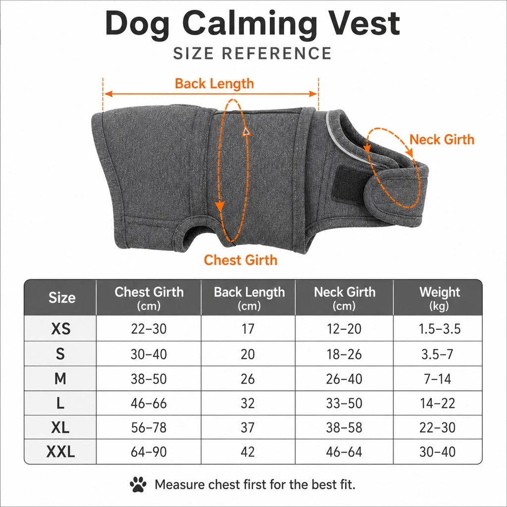Calming Thunder Vest for Dogs The Calmer