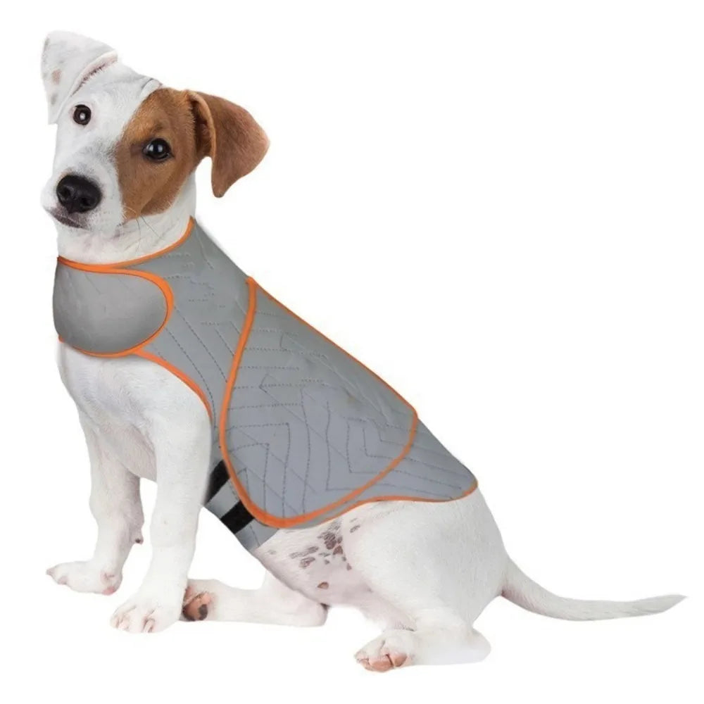 Elastic Dog Anxiety Jacket Reflective Breathable Dog Thunder Vest