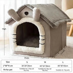 Warm Pet House for Dogs and Cats, Suitable for Small Dog