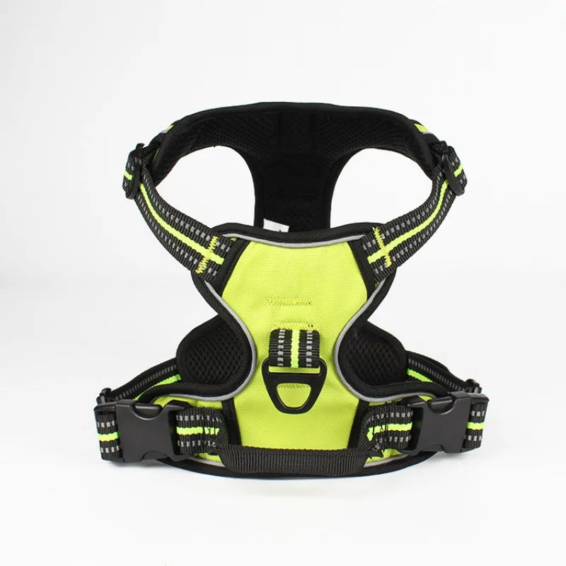 Heavy-Duty Tactical No-Pull Dog Harness