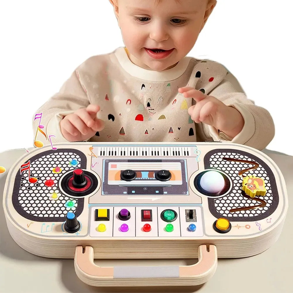 Wooden Busy Board