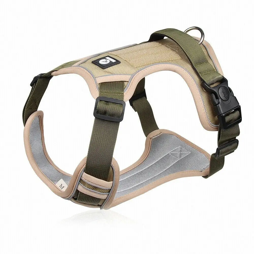 Dog Harness Medium Small Large Lead No Pull with Handle Car Coat Collar Strong