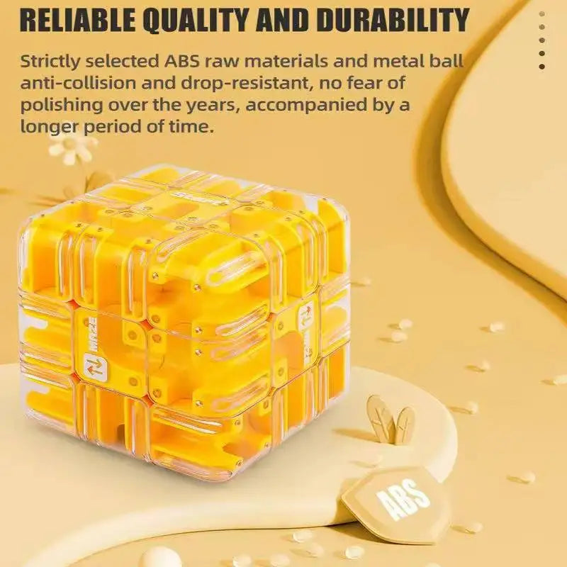 Logical thinking toy ball maze cube Educational Labyrinth Cube 3d Magic cube