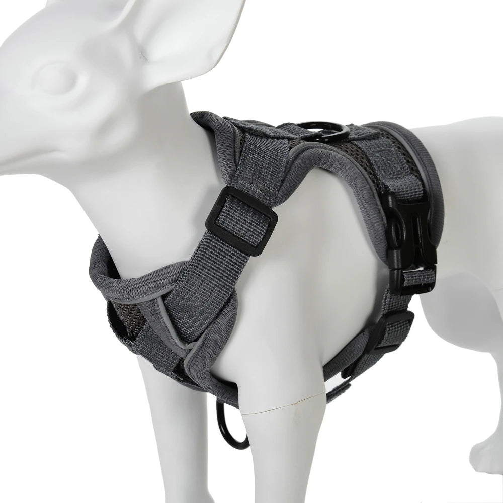 Dog Harness Adjustable Puppy Leash Reflective
