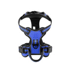 Ergonomic Purple No-Pull Padded Dog Harness