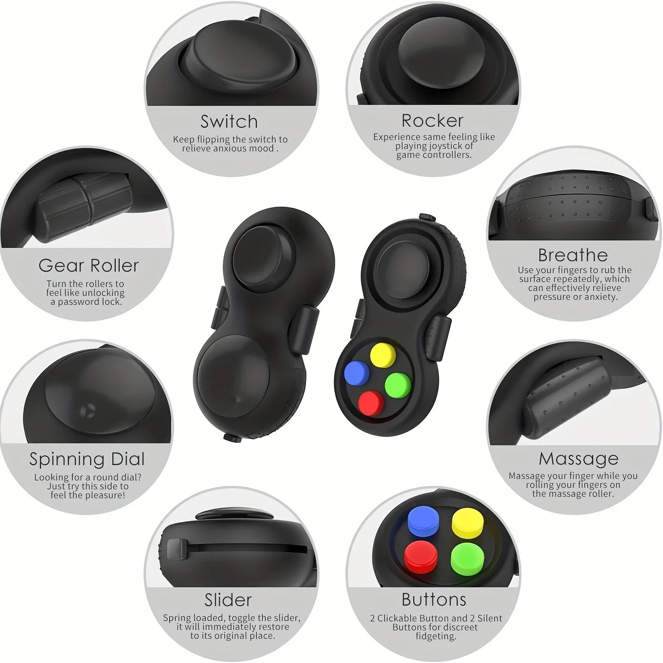 Fidget Pad Cube
