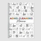 New ADHD Cleaning Family Daily Planner Cute Notebook