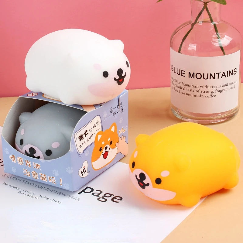 Anti Stress Ball Puppy shaped squeeze Angst Stress Relief