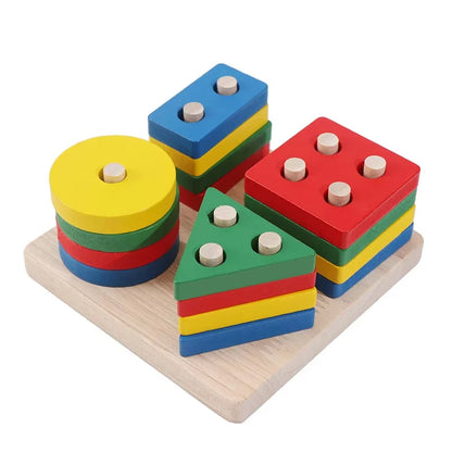 Wooden Geometry Puzzle