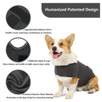 Pet Warm Vest Breathable Dog Anxiety Jacket Comfortable Adjustable