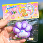 Foot Squishy Cat Paw Squishy Anti-Stress Foot Squishy Anti Anxiety Relief Gift