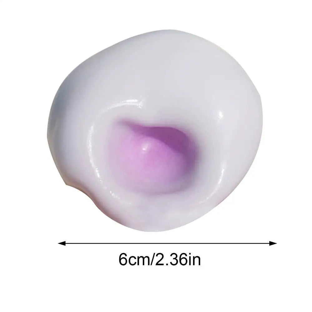 Stress Relief Sand Glutinous Balls Funny Sensory Toys Pinch Glutinous Rice Cake Ball Maker  Slow Rebound Stress Relief Toy Child