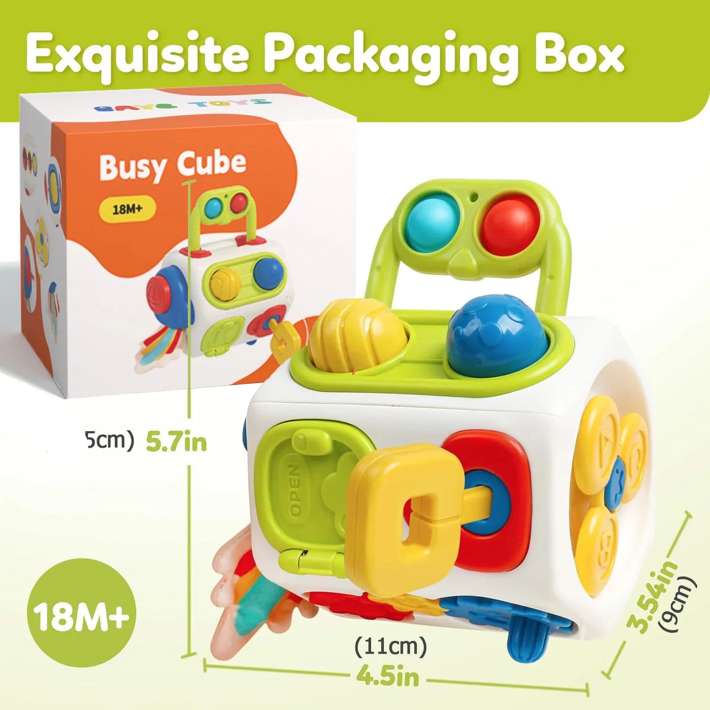 Busy Sensory Cube
