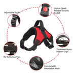 No-Pull Padded Dog Harness with Control Handle