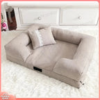 Removable Pet Sofa Bed for Dogs and Cats Waterproof Orthopedic Dog Bed
