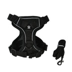 Dog Harness Adjustable Puppy Leash Reflective