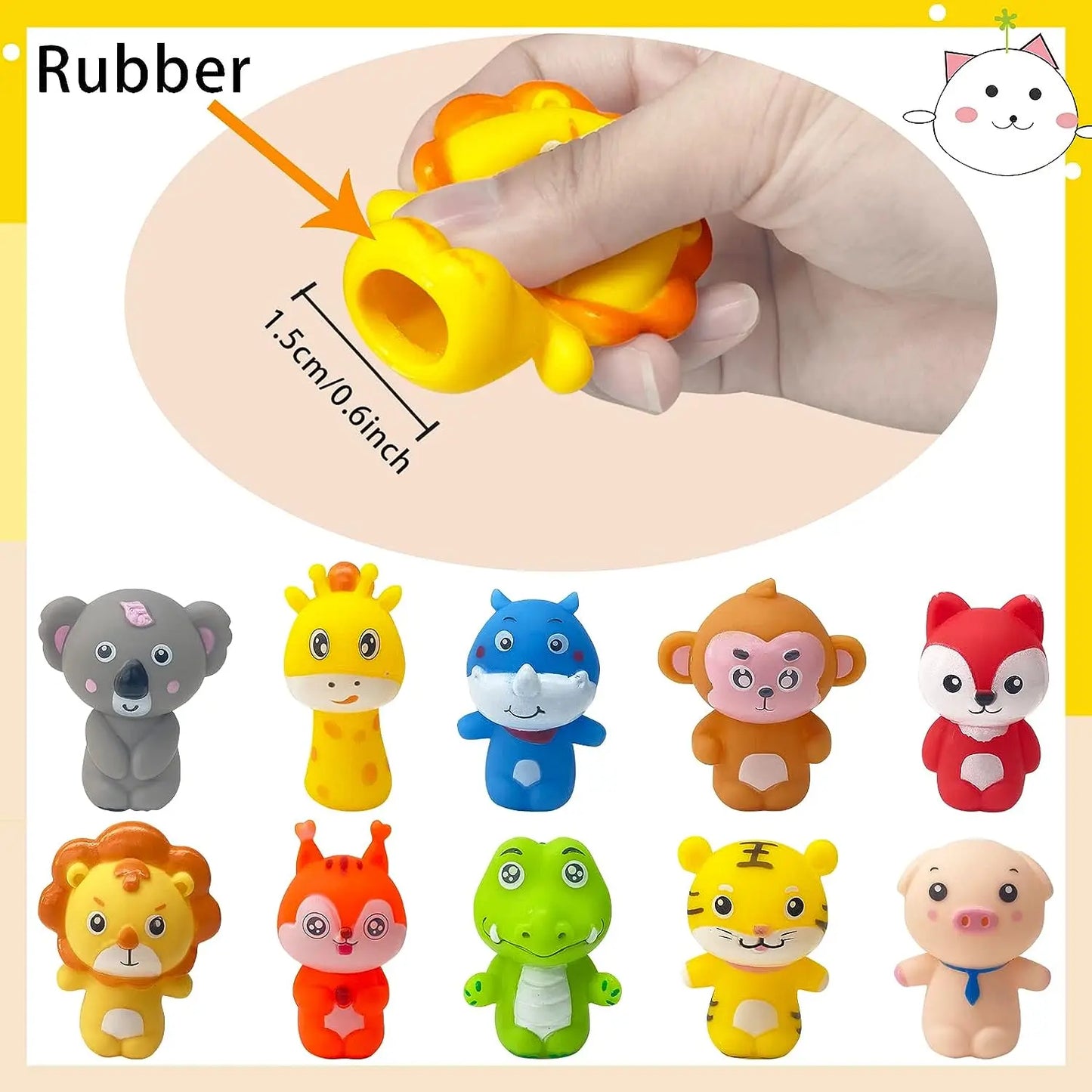 Animal Finger Puppet Set