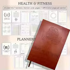 Book Planner mental Health Journal Guide