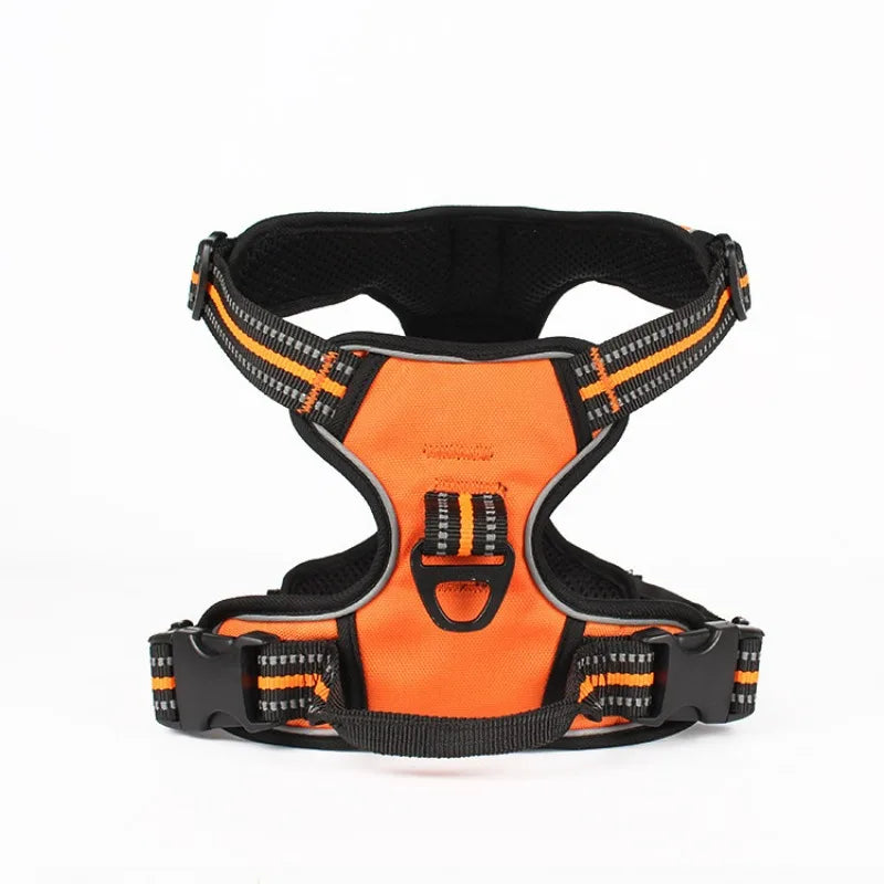 Heavy-Duty Tactical No-Pull Dog Harness