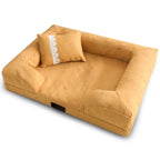 Removable Pet Sofa Bed for Dogs and Cats Waterproof Orthopedic Dog Bed