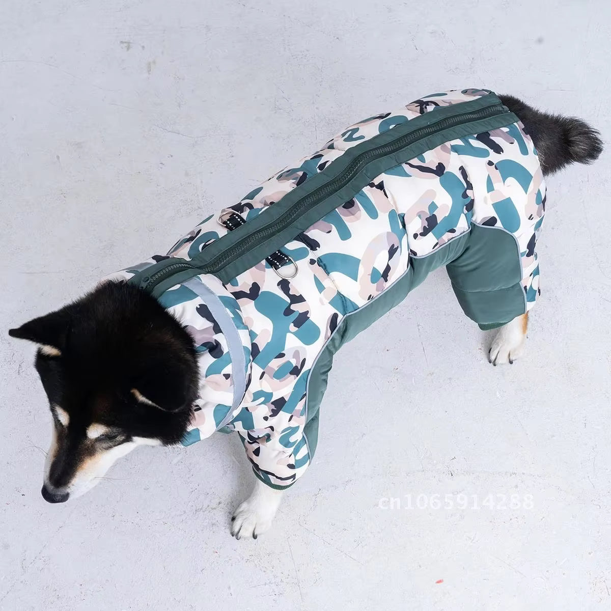 TundraGuard™ 4-Legged Camo Dog Snowsuit