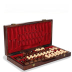 Magnetic Chess Set Wooden Foldable Chess Board Game 15 Inch