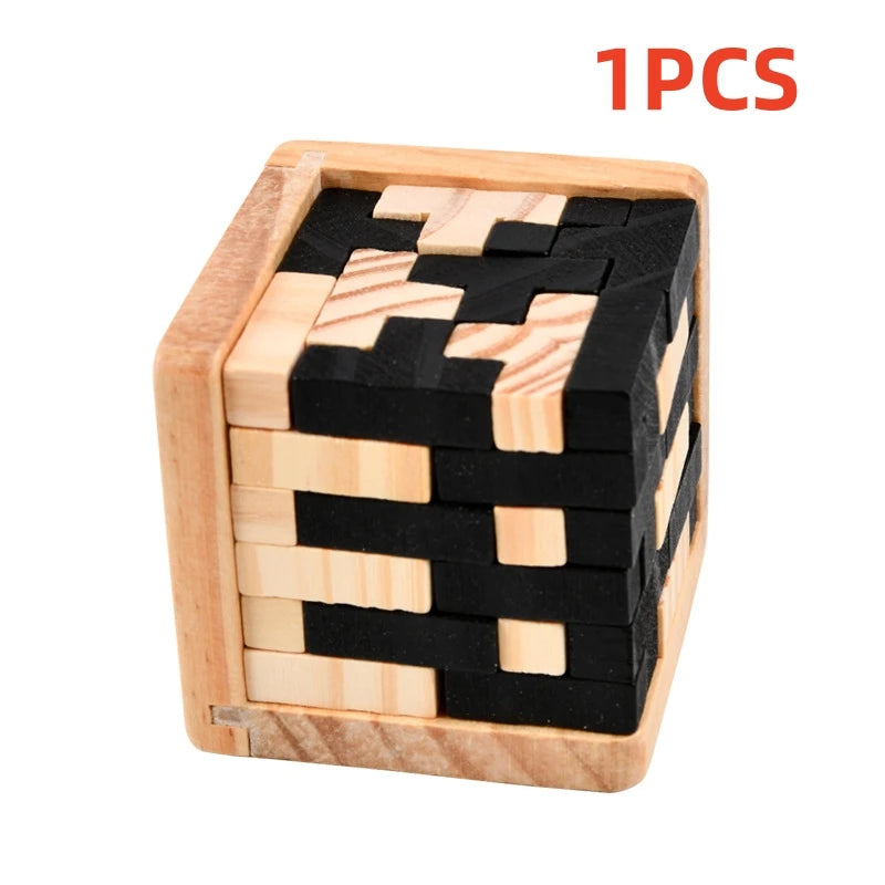 3D Wooden Puzzle