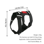 Dog Harness For Camera Soft Adjustable Dog Harness