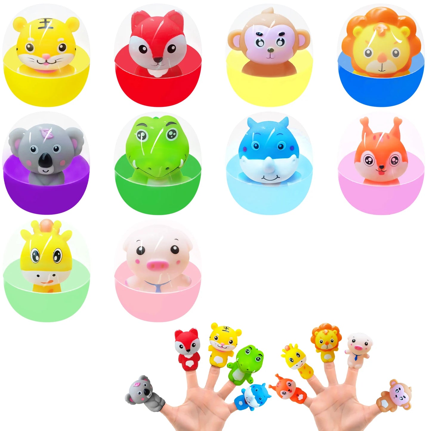 Animal Finger Puppet Set